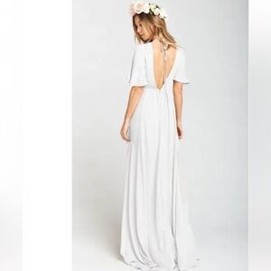 Show Me Your MuMu Cream Maxi Skirt